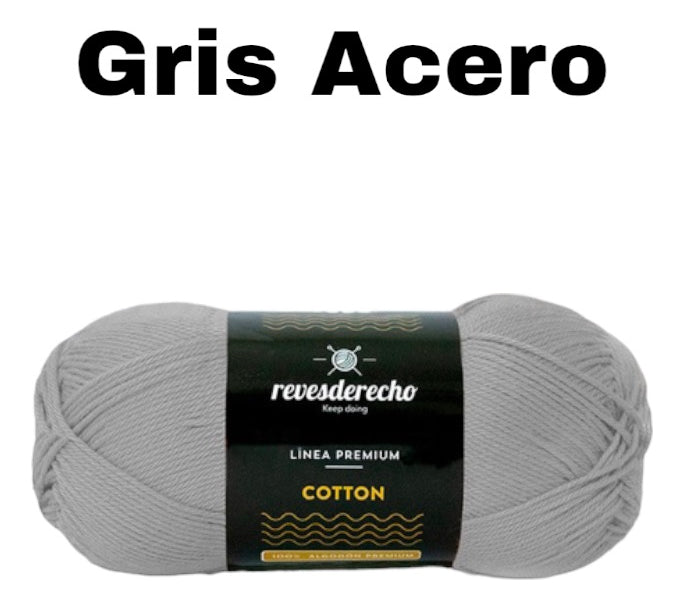Algodón / Cotton Premium Revesderecho 100grs