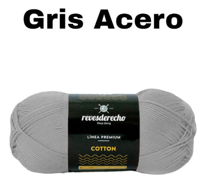 Algodón / Cotton Premium Revesderecho 100grs