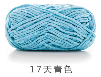 Lana Chenille Poliéster 5mm 100grs
