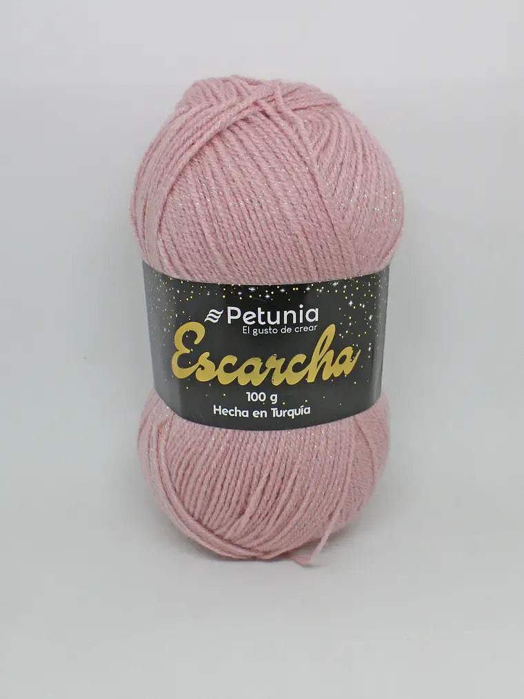 Lana Escarcha 100grs Petunia