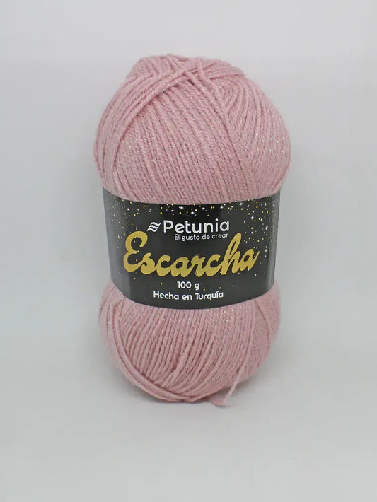 Lana Escarcha 100grs Petunia