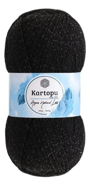 Lana Angora Natural Lux 100grs Kartopu