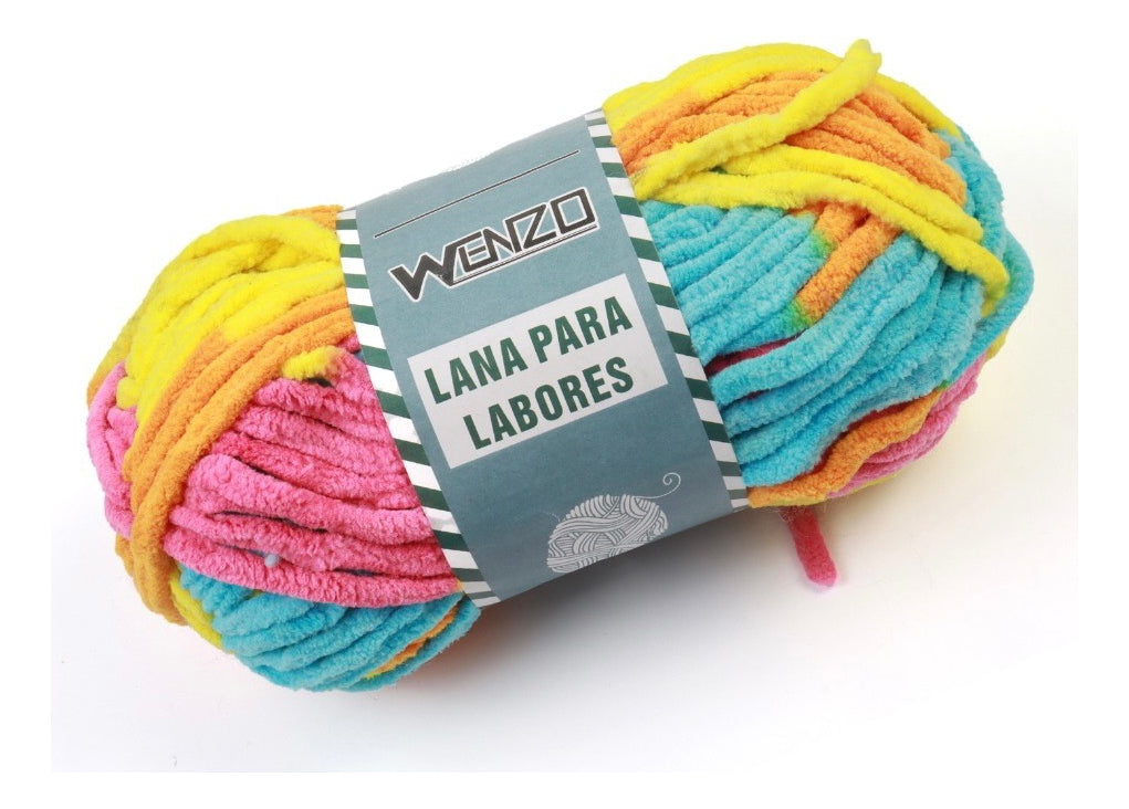 Lana Chenille Poliester Wenzo 90grs