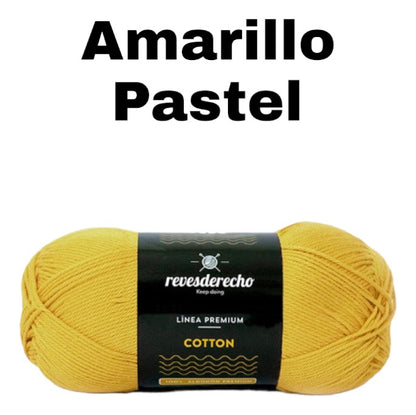 Algodón / Cotton Premium Revesderecho 100grs