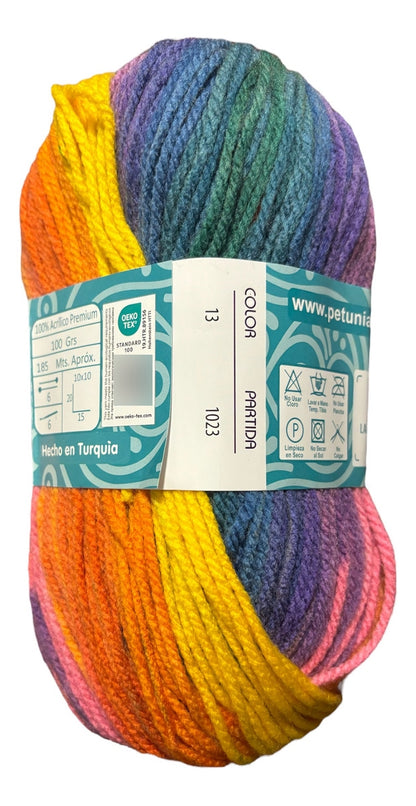 Lana Nevada Batik 100grs Petunia