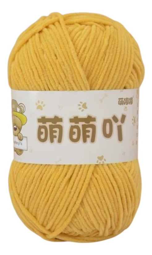 Lana Mini Velvet 50grs Ultra Delgada 3mm.