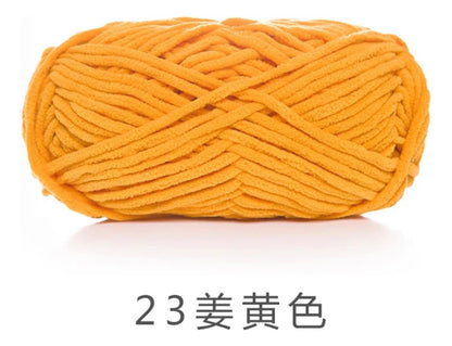 Lana Chenille Poliéster 5mm 100grs