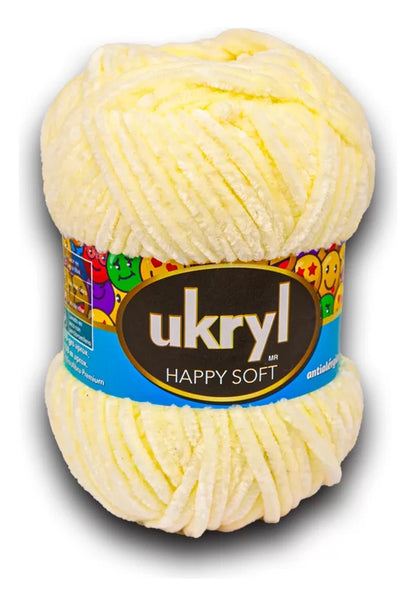 Chenille Happy Soft 100g Ukryl Ovillo