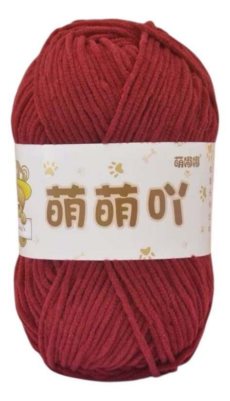 Lana Mini Velvet 50grs Ultra Delgada 3mm.