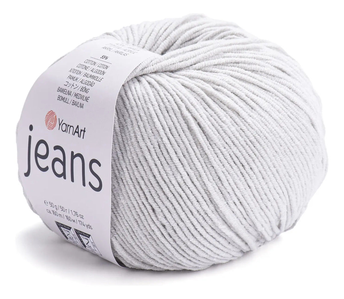 Jeans 50grs Yarn Art  (55% Algodón 45% Acrílico)