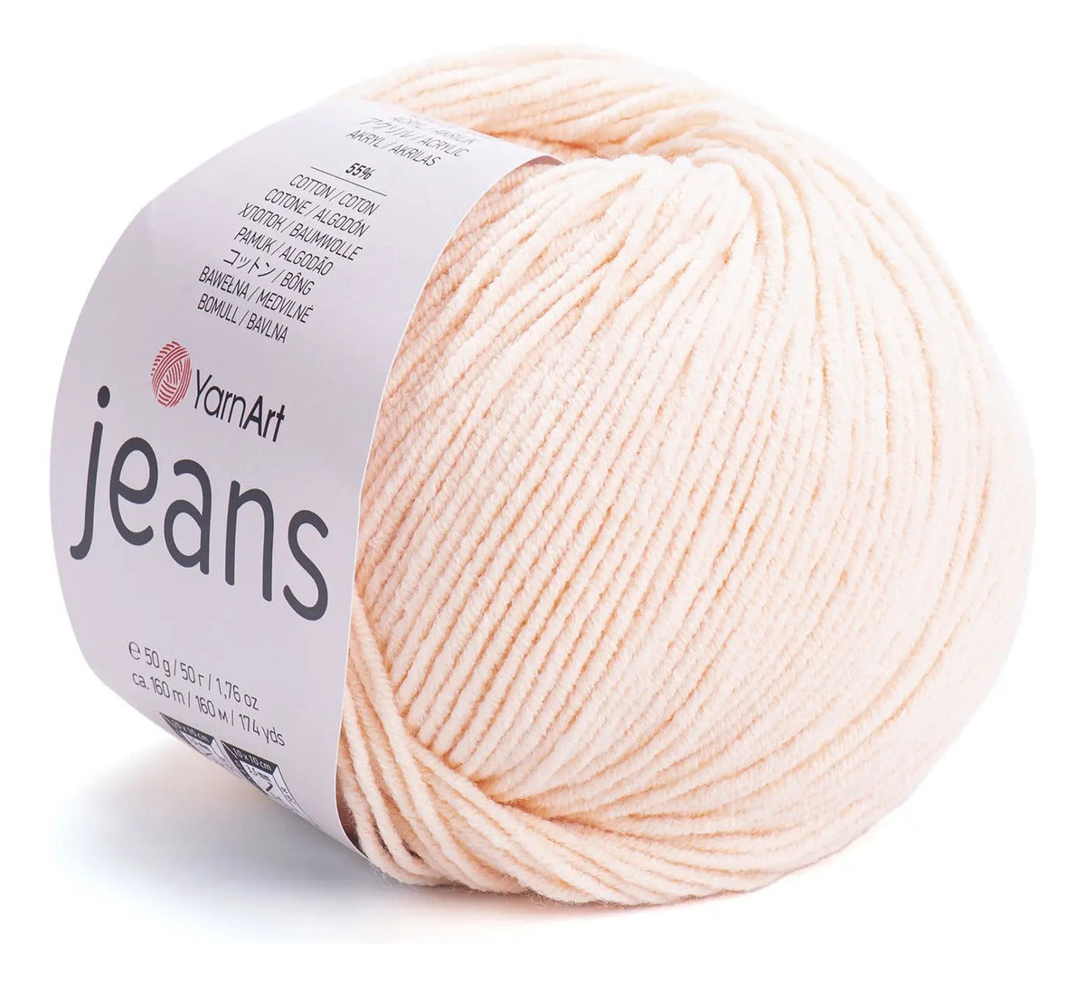 Jeans 50grs Yarn Art  (55% Algodón 45% Acrílico)