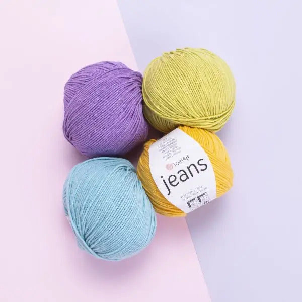 Jeans 50grs Yarn Art  (55% Algodón 45% Acrílico)