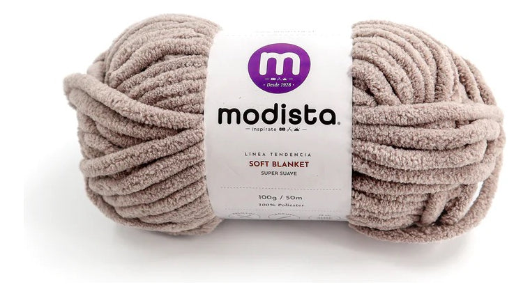 Lana Soft Blanket Chenille 100grs Modista