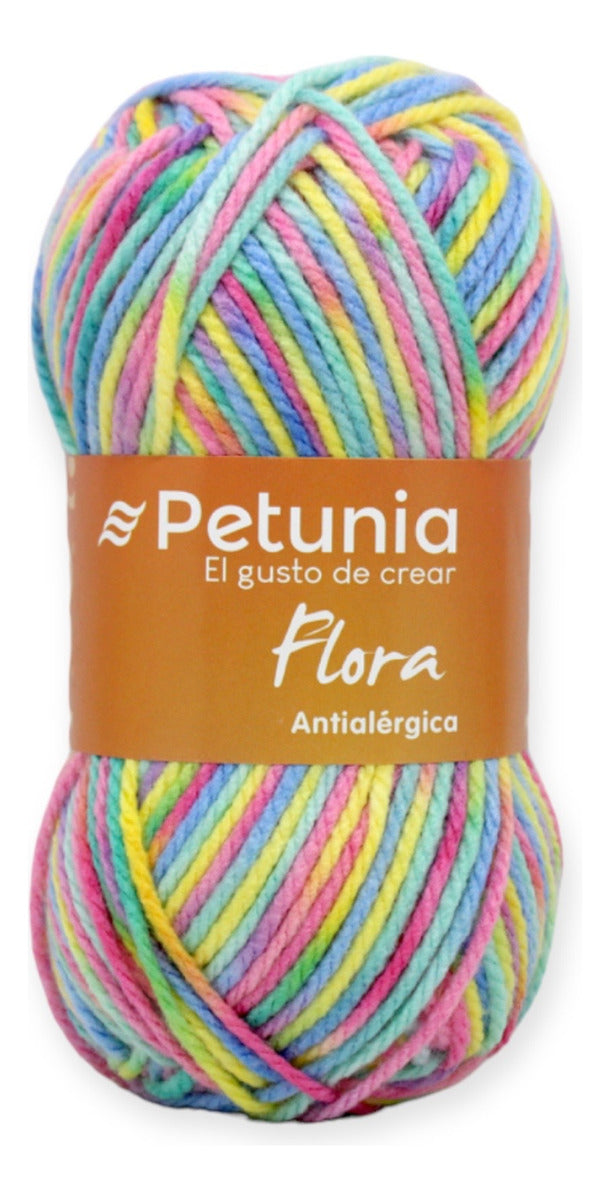 Lana Flora Matizada 100grs Petunia