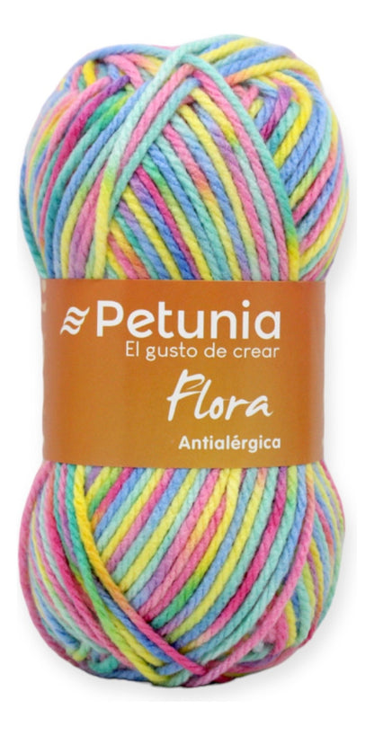 Lana Flora Matizada 100grs Petunia