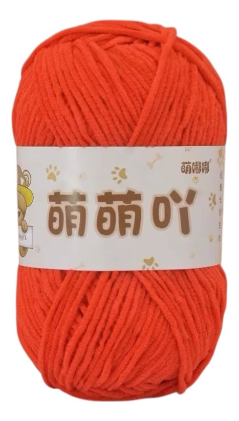 Lana Mini Velvet 50grs Ultra Delgada 3mm.