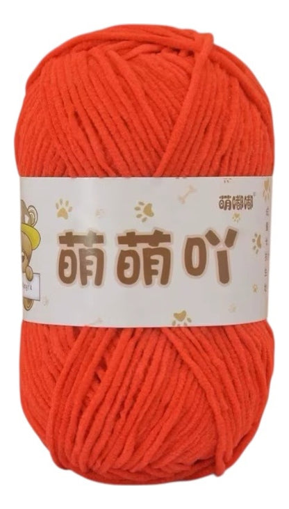 Lana Mini Velvet 50grs Ultra Delgada 3mm.
