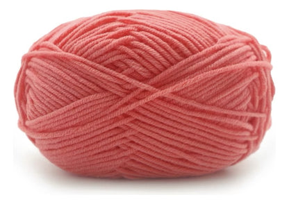 Lana Milk Cotton 50grs (4 Hebras Dobles 2mm) 90mts Aprox.