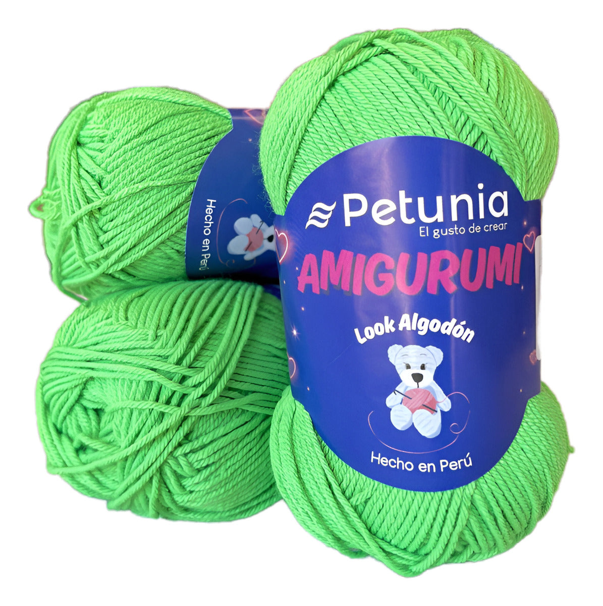 Lana Amigurumi (tacto Algodon) 50grs Petunia