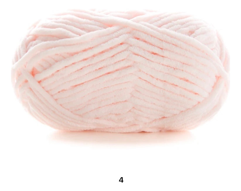 Lana Chenille 3,5mm 50grs