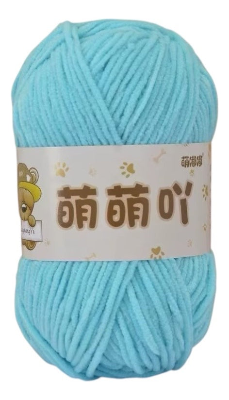 Lana Mini Velvet 50grs Ultra Delgada 3mm.