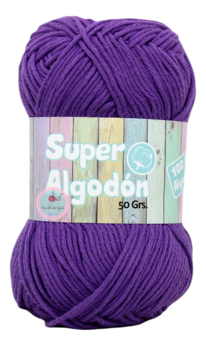 Súper Algodón 50gr Petunia