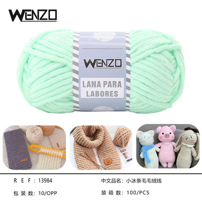 Lana Chenille Poliester Wenzo 90grs