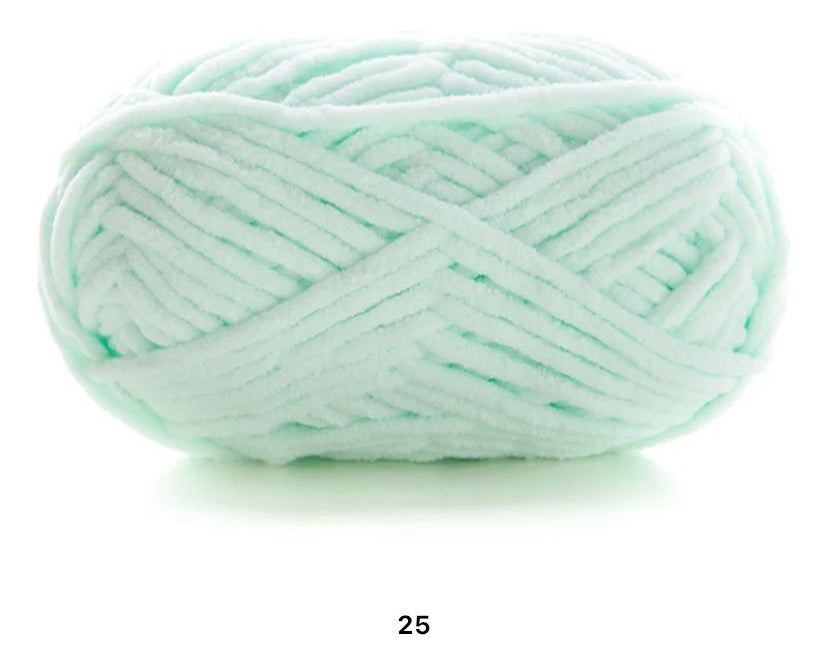 Lana Chenille 3,5mm 50grs
