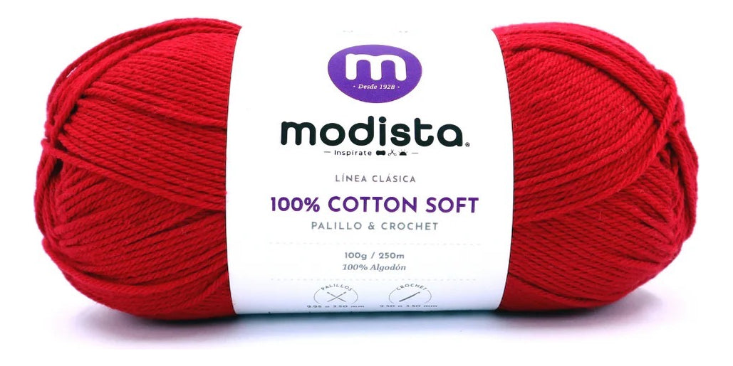 Algodón / 100% Cotton Soft Modista 100grs