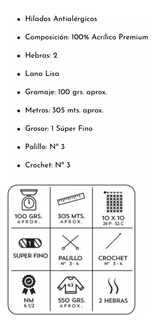 Hilo Fit Revesderecho 100grs