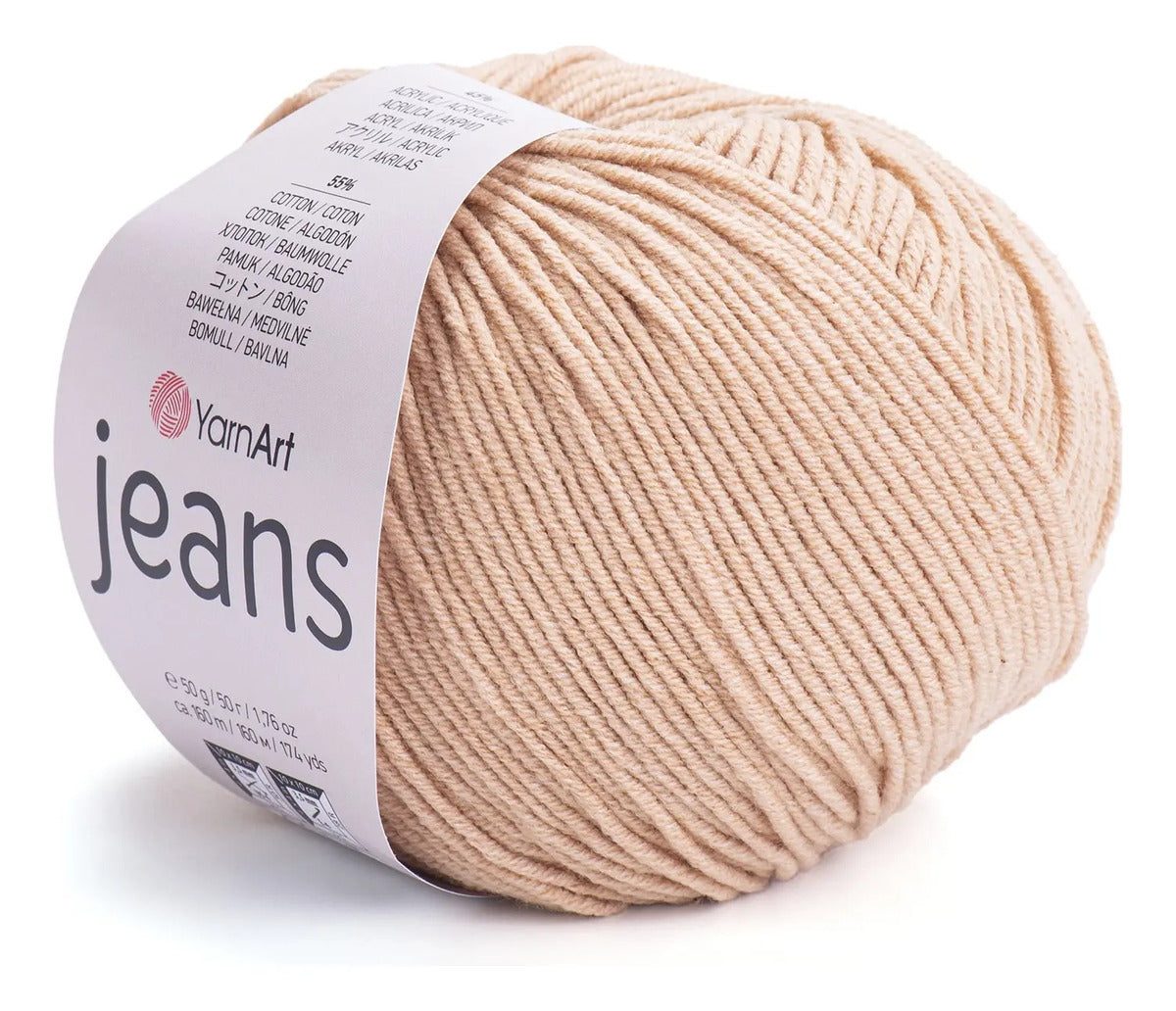 Jeans 50grs Yarn Art  (55% Algodón 45% Acrílico)