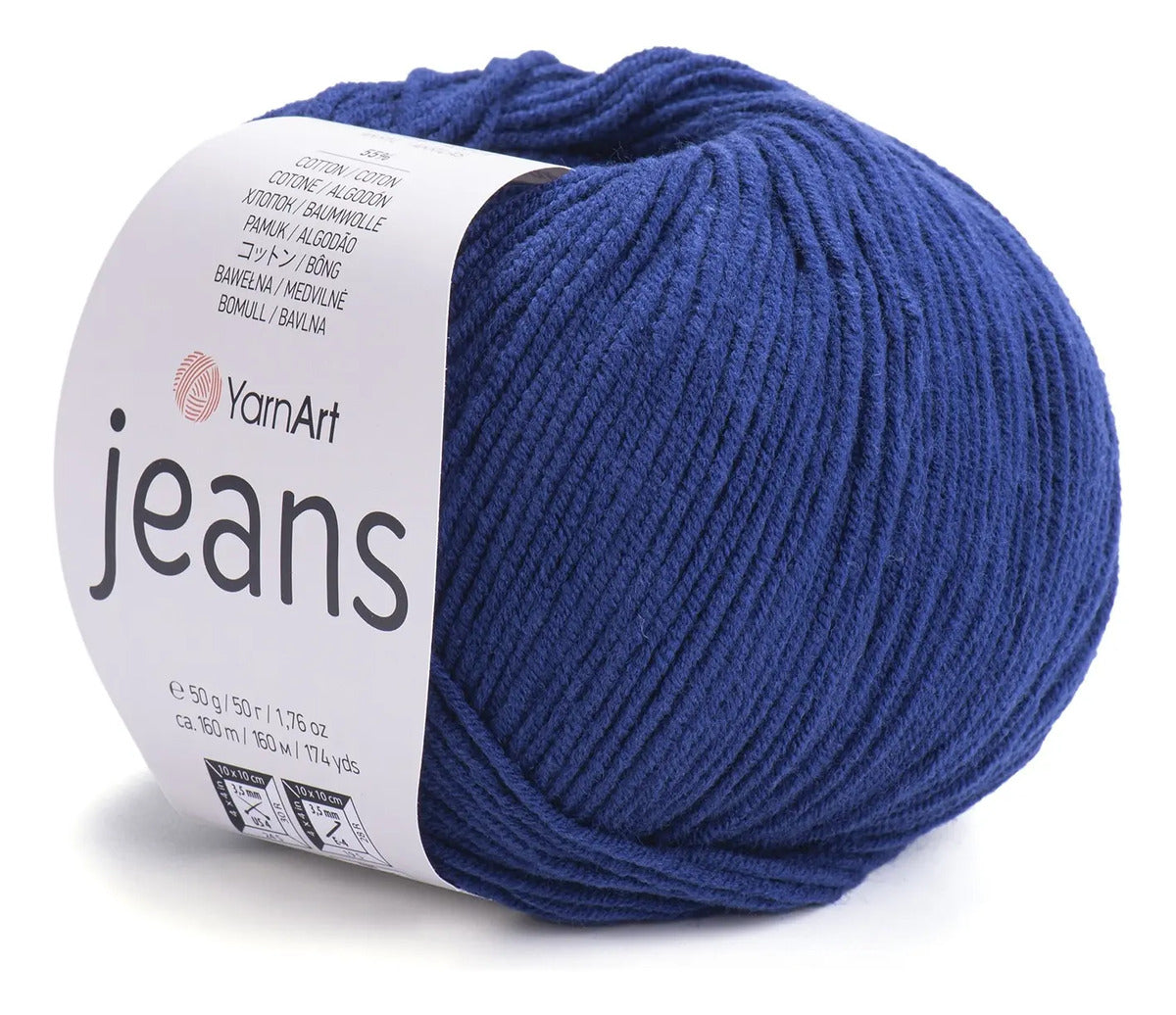 Jeans 50grs Yarn Art  (55% Algodón 45% Acrílico)