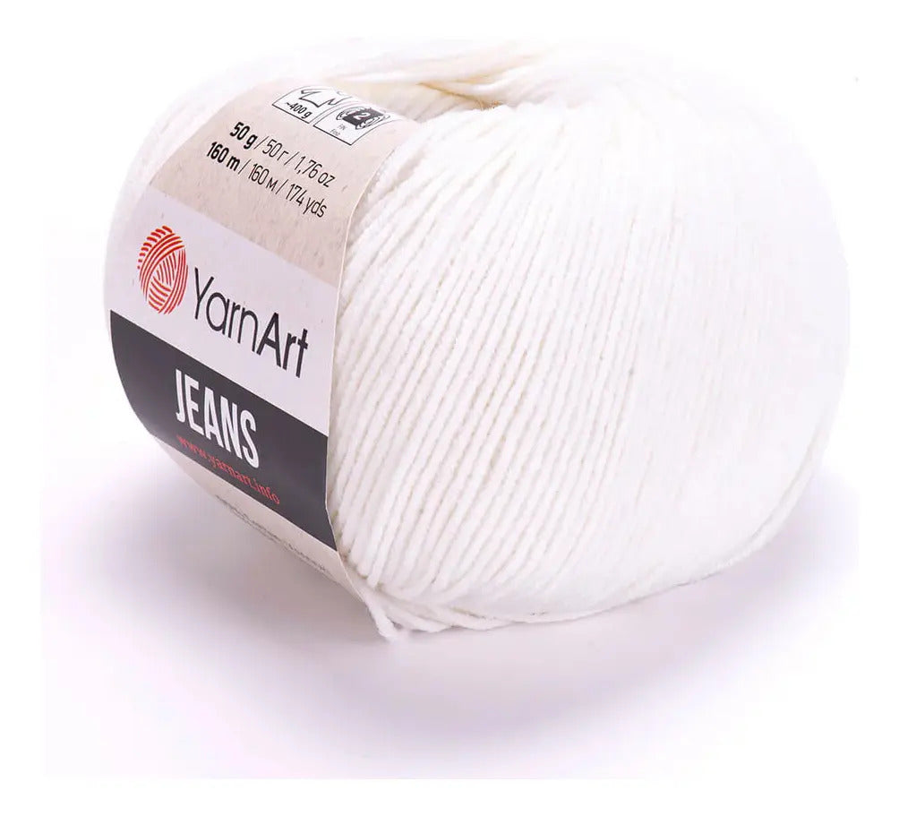 Jeans 50grs Yarn Art  (55% Algodón 45% Acrílico)