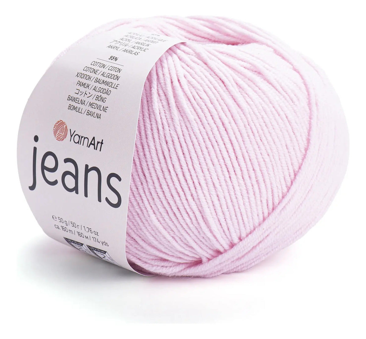Jeans 50grs Yarn Art  (55% Algodón 45% Acrílico)