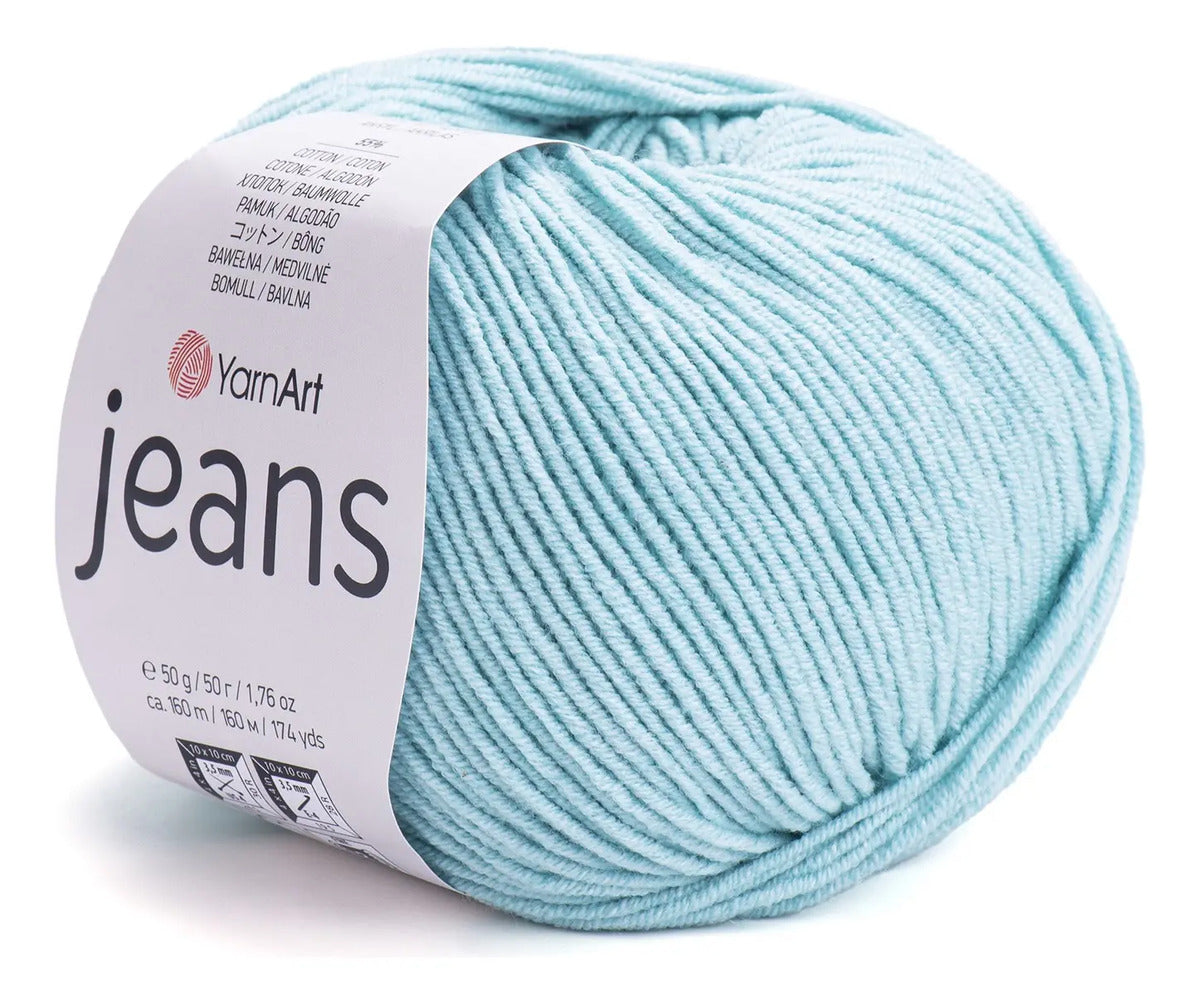 Jeans 50grs Yarn Art  (55% Algodón 45% Acrílico)