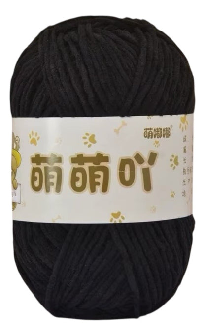 Lana Mini Velvet 50grs Ultra Delgada 3mm.