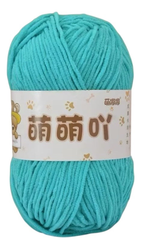 Lana Mini Velvet 50grs Ultra Delgada 3mm.