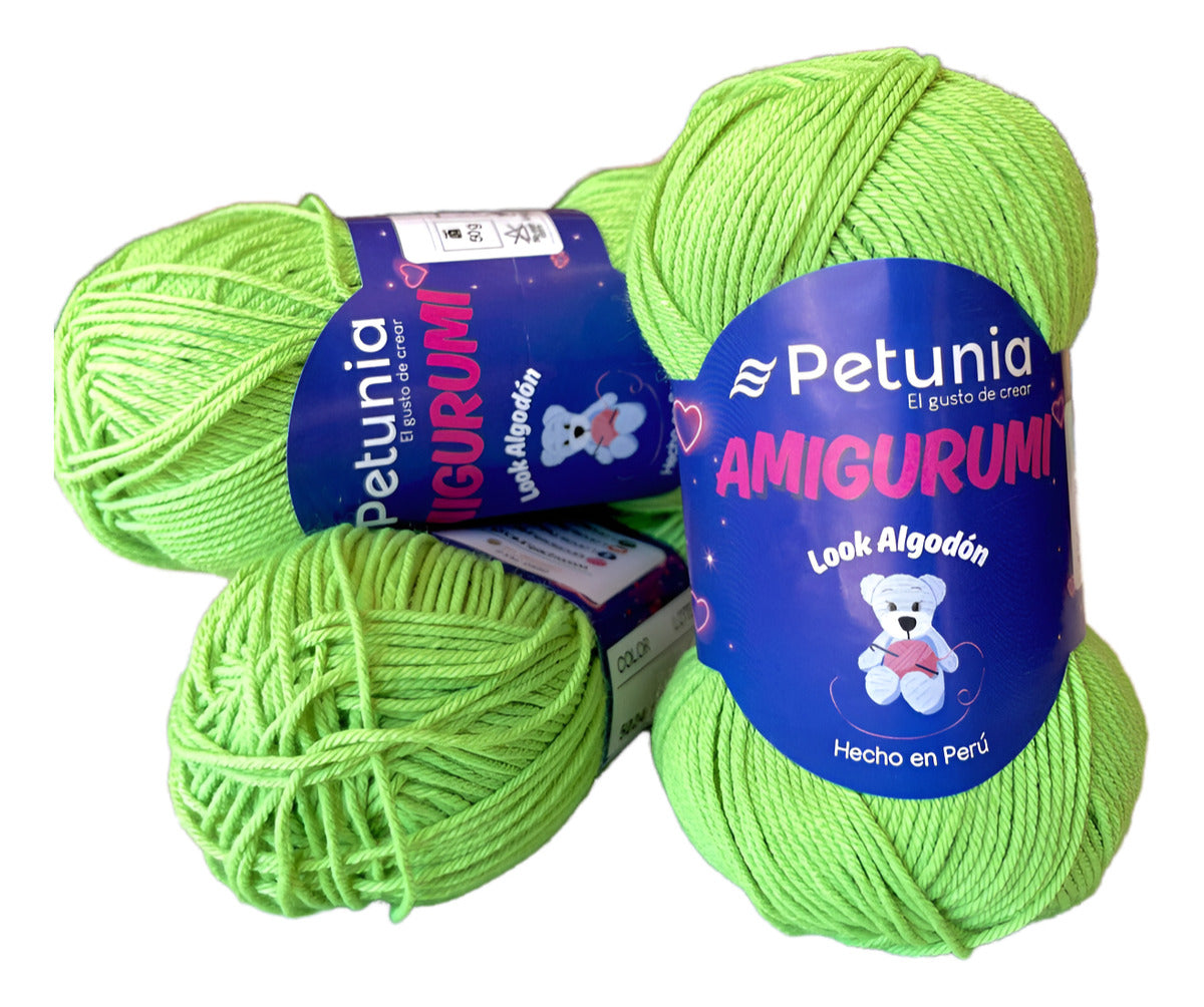 Lana Amigurumi (tacto Algodon) 50grs Petunia