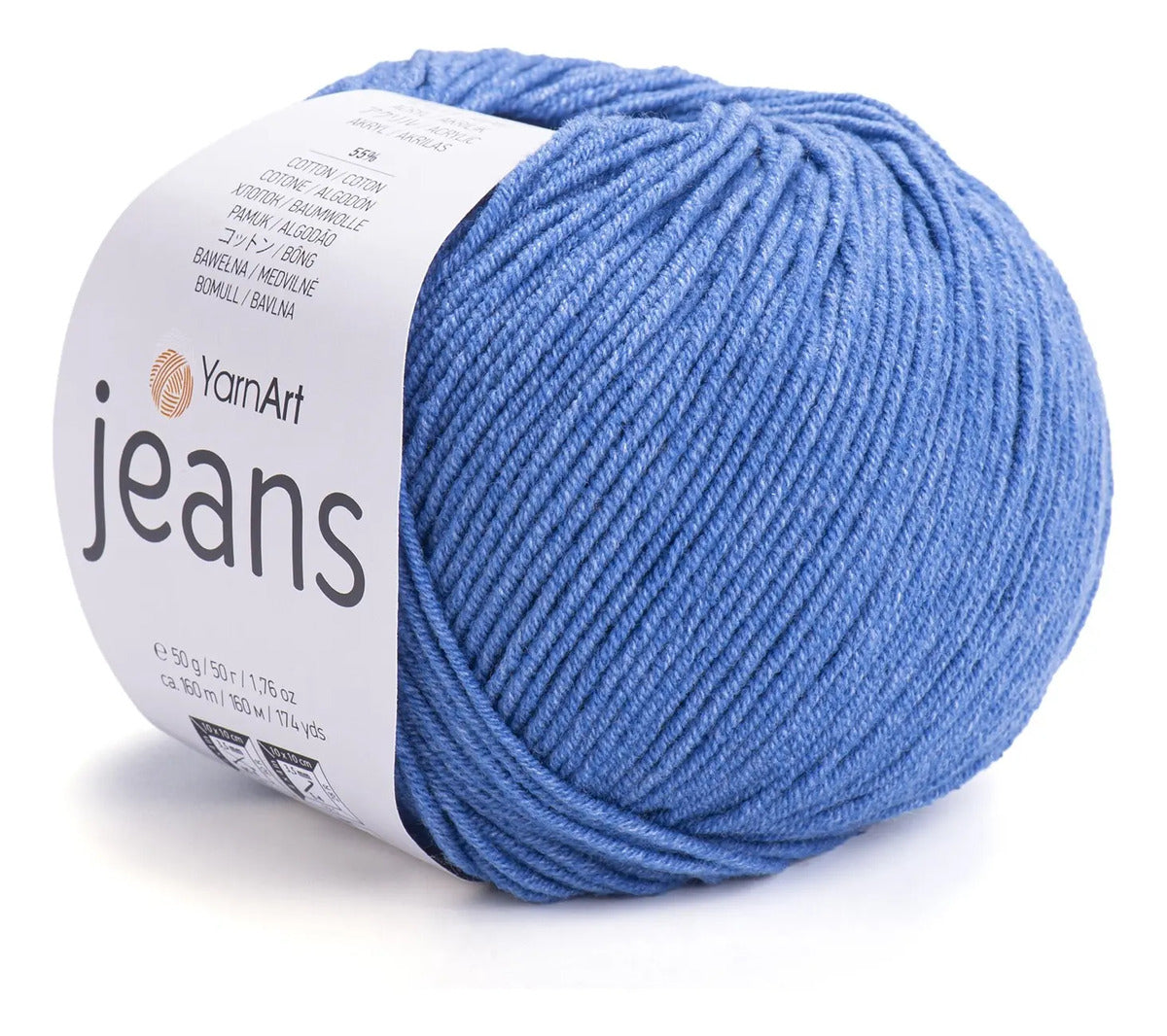 Jeans 50grs Yarn Art  (55% Algodón 45% Acrílico)
