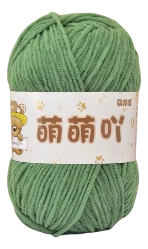 Lana Mini Velvet 50grs Ultra Delgada 3mm.