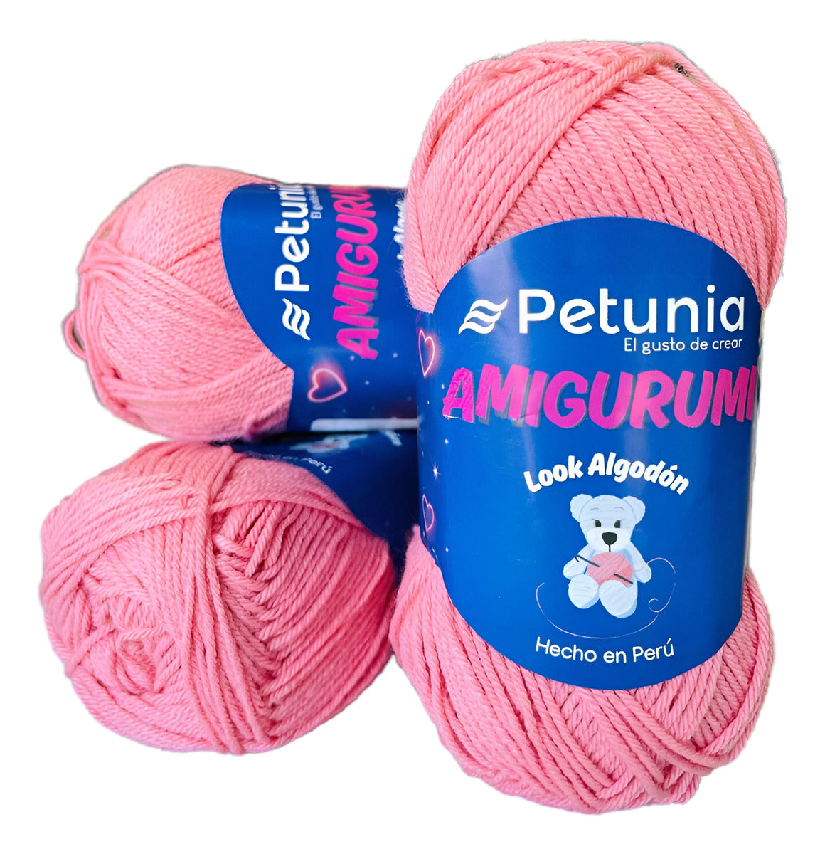 Lana Amigurumi (tacto Algodon) 50grs Petunia