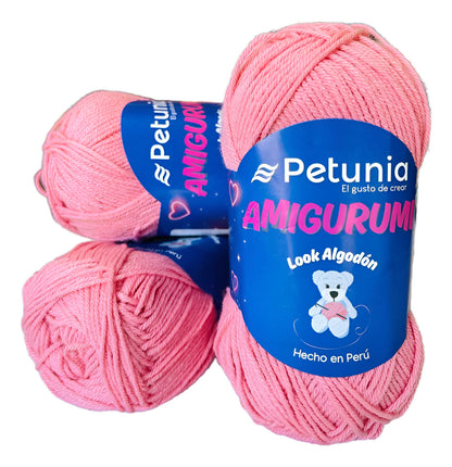 Lana Amigurumi (tacto Algodon) 50grs Petunia