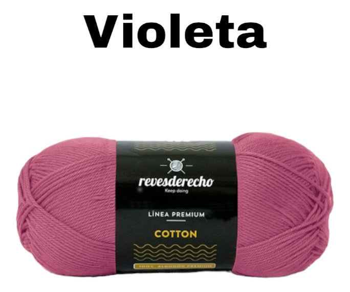 Algodón / Cotton Premium Revesderecho 100grs