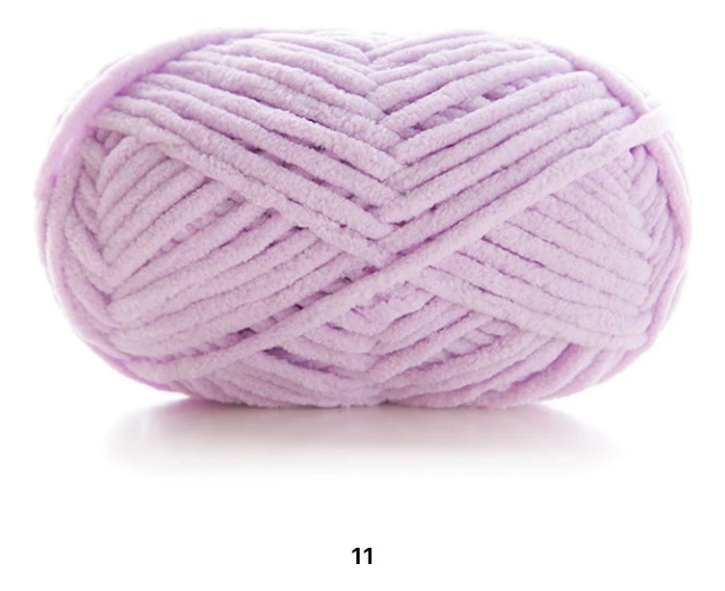 Lana Chenille 3,5mm 50grs
