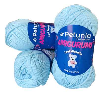 Lana Amigurumi (tacto Algodon) 50grs Petunia