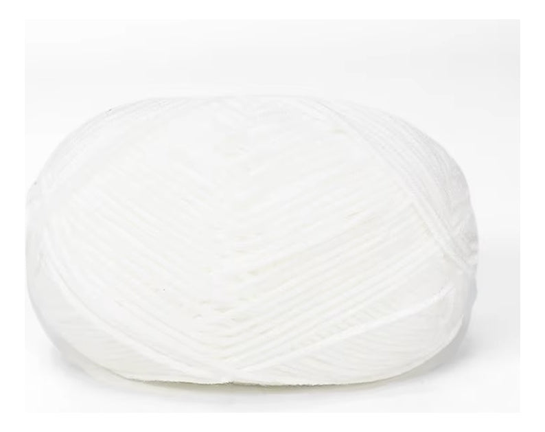Lana Milk Cotton 50grs (4 Hebras Dobles 2mm) 90mts Aprox.