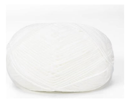 Lana Milk Cotton 50grs (4 Hebras Dobles 2mm) 90mts Aprox.