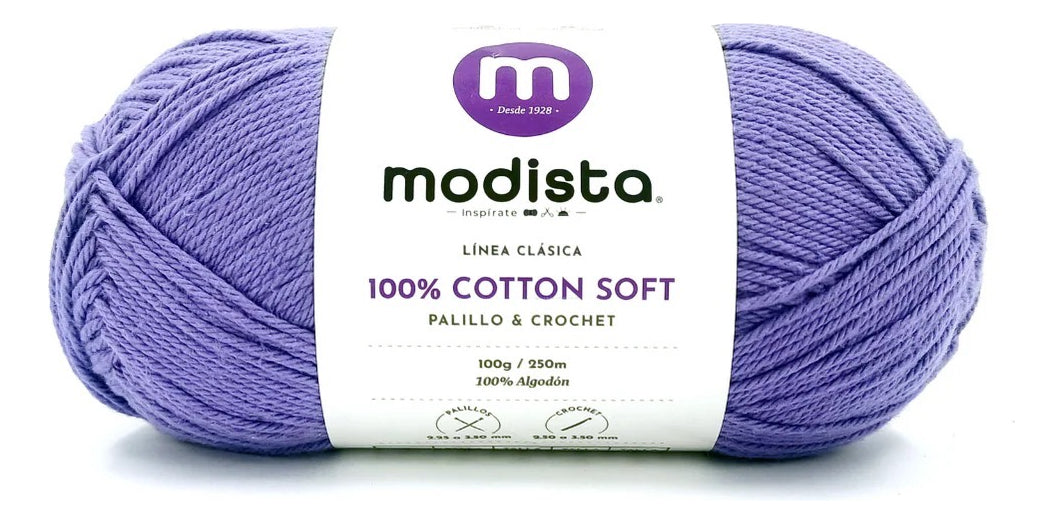 Algodón / 100% Cotton Soft Modista 100grs