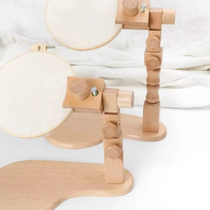 Soporte De Madera Para Bastidor De Bordado 360
