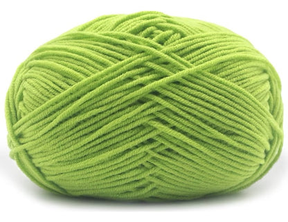 Lana Milk Cotton 50grs (4 Hebras Dobles 2mm) 90mts Aprox.